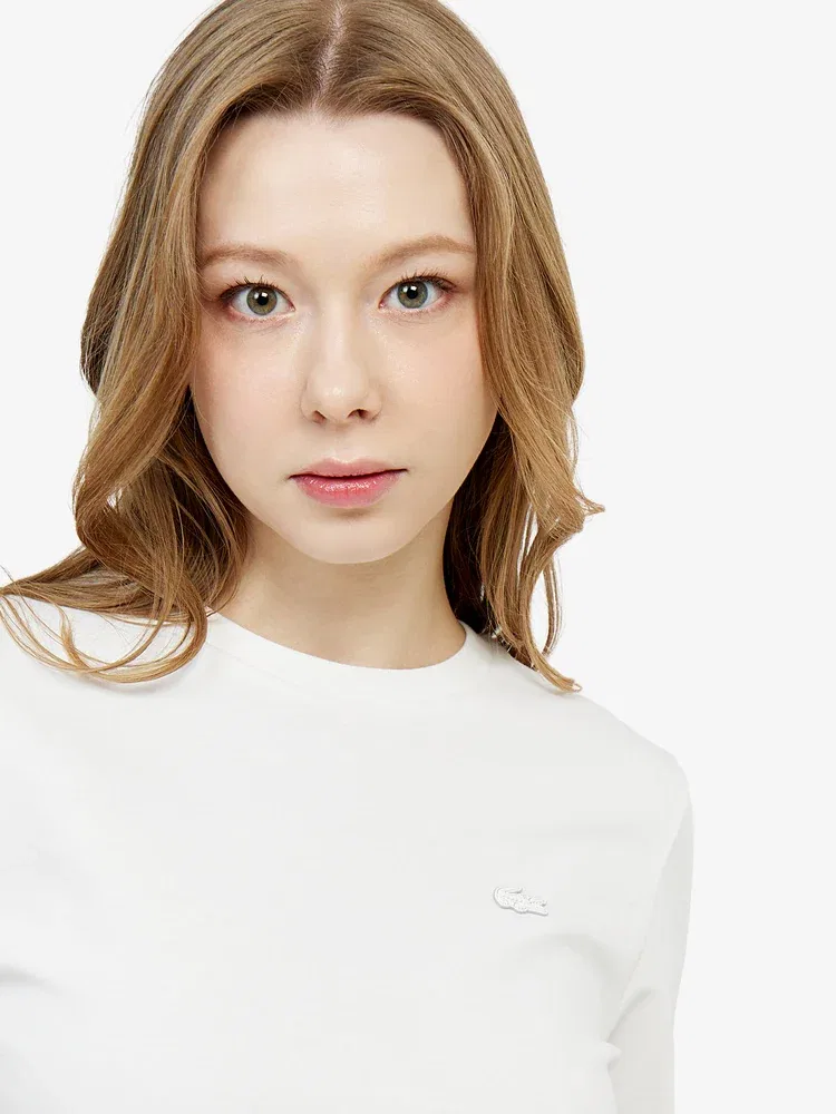 Футболка LACOSTE White — фото 2