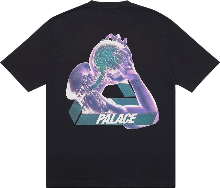 

Футболка Palace Tri-Gaine T-Shirt 'Black', черный