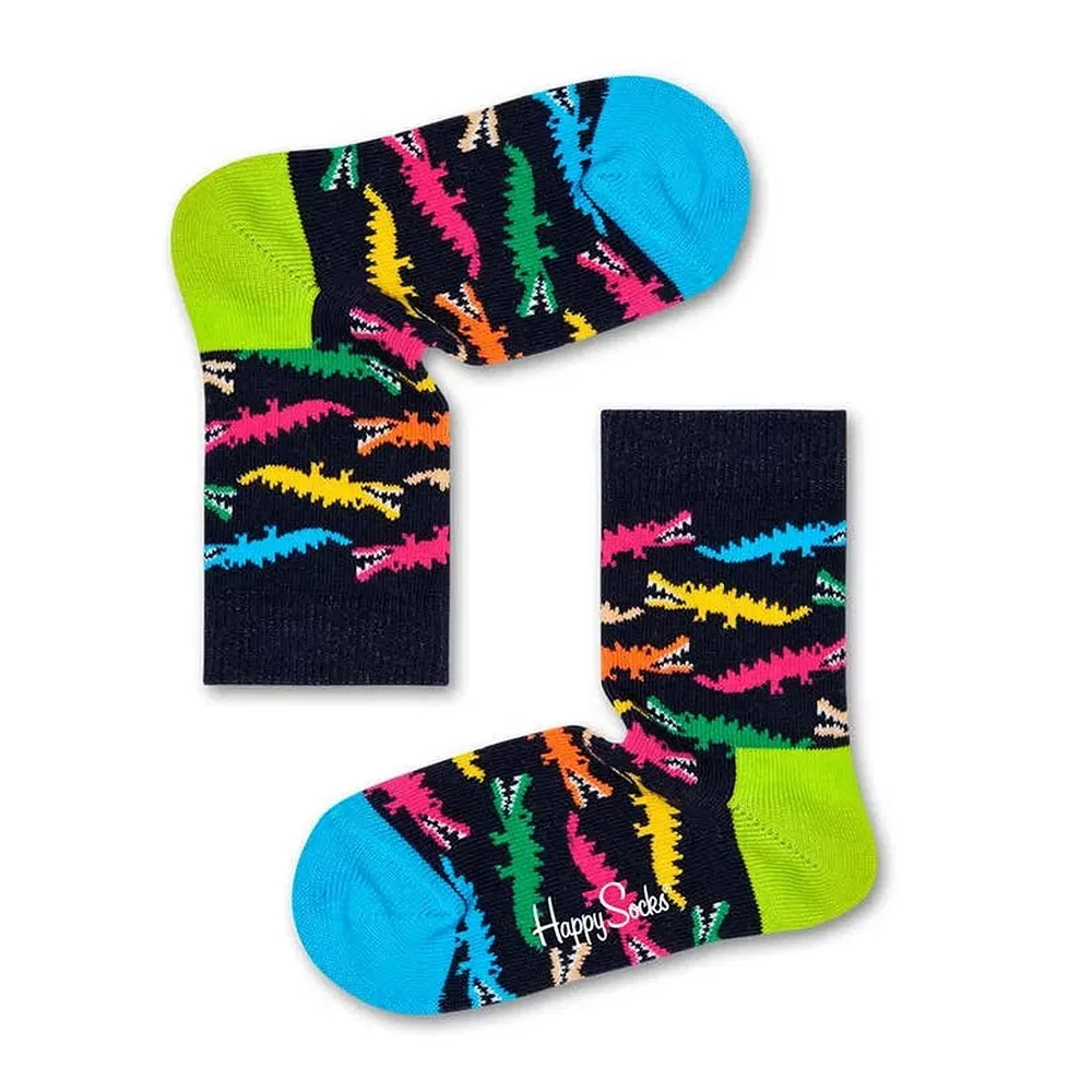 Носки Croco Happy Socks, черный