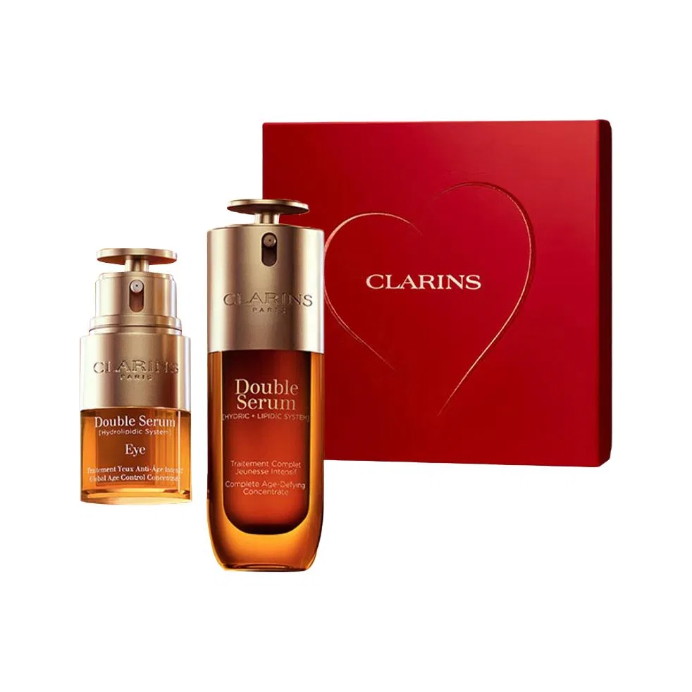 Набор для ухода за кожей вокруг глаз CLARINS, 20мл+75мл, Brightening Subtle Eye Wrinkle Box Limited Edition