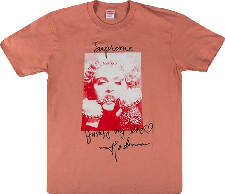 

Футболка Supreme Madonna Tee 'Terra Cotta', оранжевый