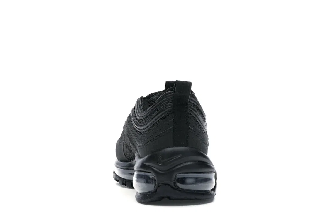 Детские кроссовки Lifestyle с полной амортизацией Nike Air Max 97, Black/Black-Black — фото 4
