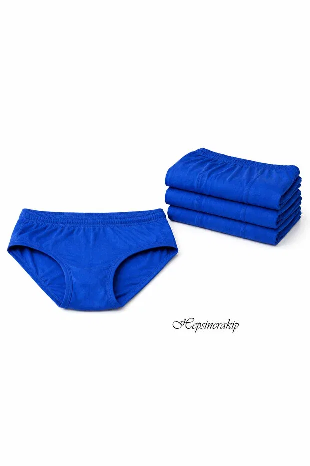 Детский комплект трусов для мальчиков хлопковый Seher 6-piece boys' slip underwear set of cotton sec0037 colorful series Hepsine Rakip, Blue — фото 2