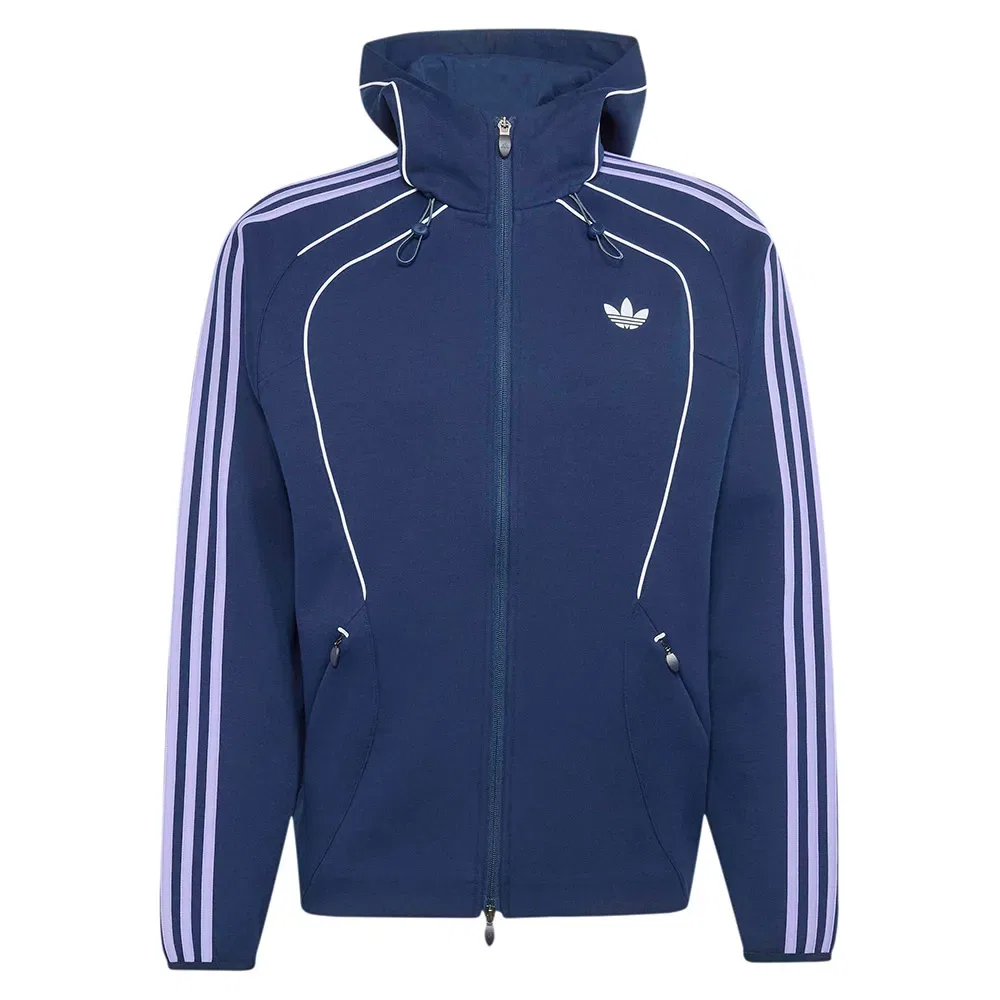 Мужской свитшот с молнией Spacer Teamgeist 26 Cutline Adidas Originals, Blue — фото 3