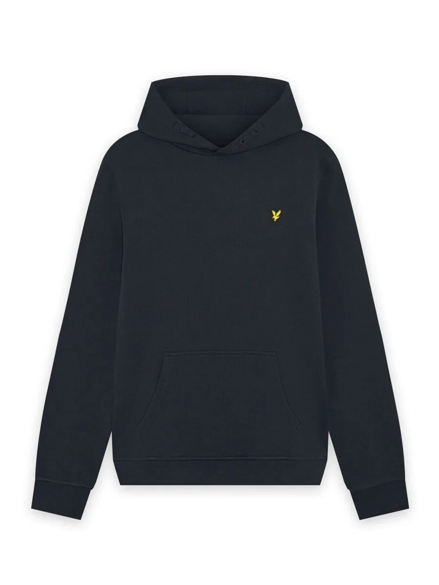 Спортивная толстовка Lyle & Scott темно-синего цвета