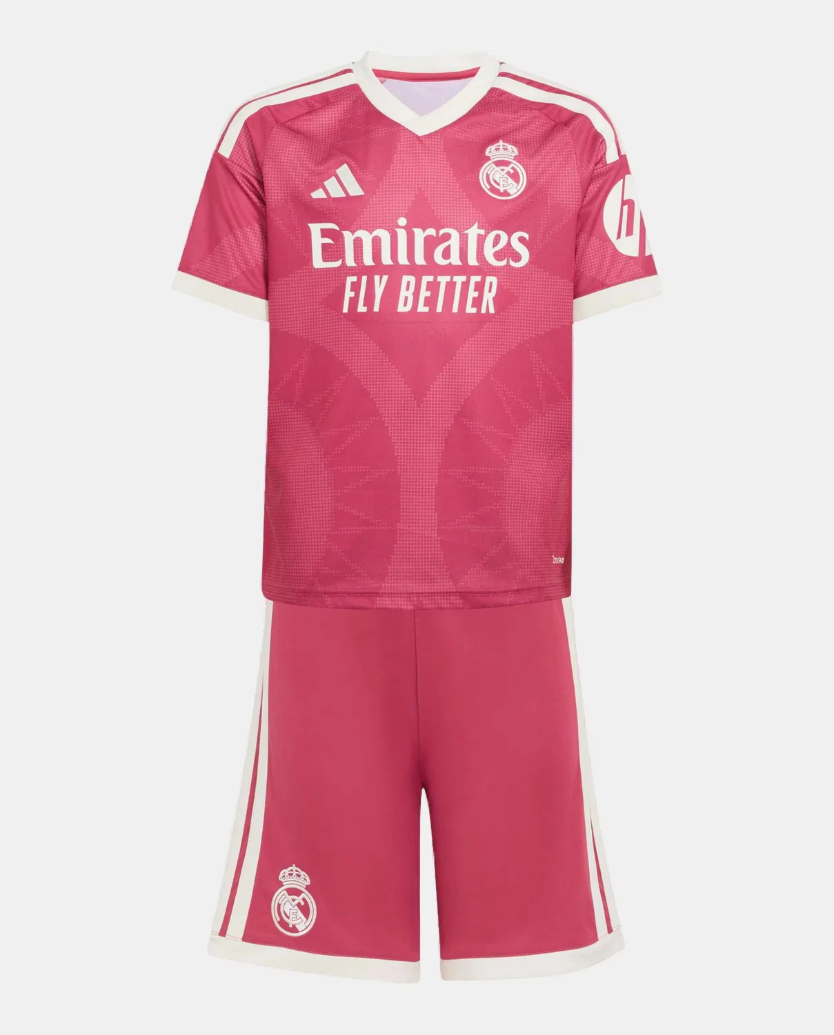 Спортивные комплекты, Conjunto Niños 3ª Equipación Real Madrid CF 2026-2027, adidas, розовый — фото 3
