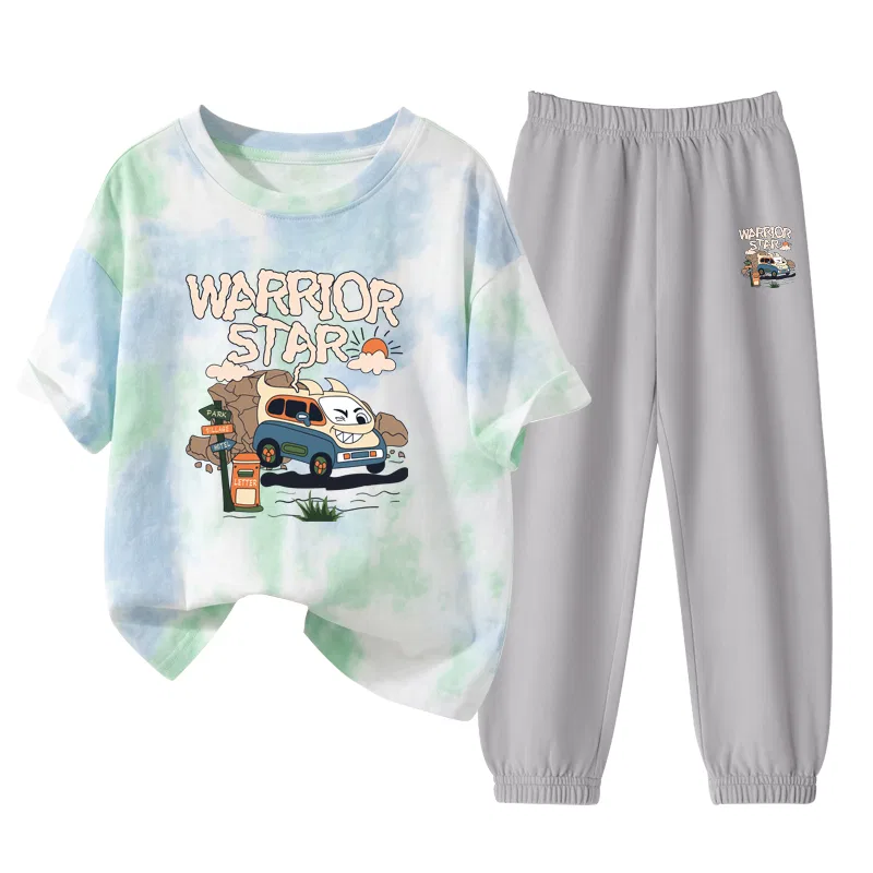 Детский спортивный комплект с принтом Holiday Vehicle Blue Green/H Holiday Vehicle K WARRIOR
