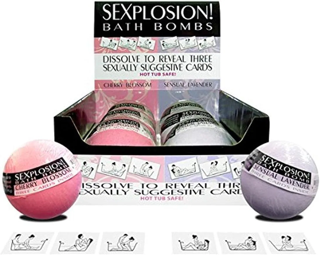 Бомбочка для ванны Sexplosion, 6 шт, Almond, Pink Kheper Games