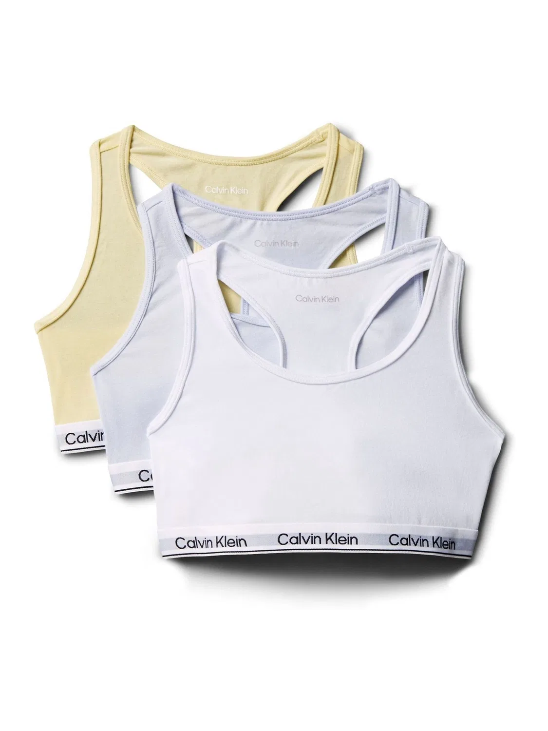 Бралетт 3 шт Calvin Klein, белый