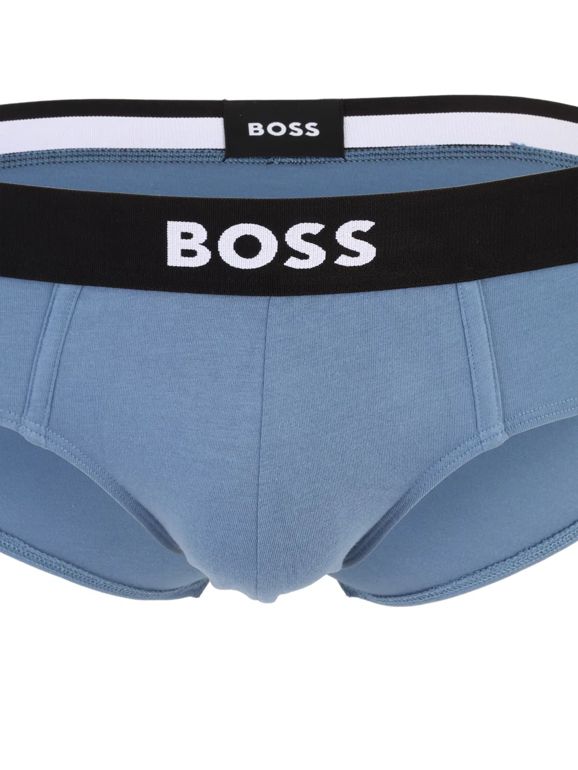 Трусы мужские Boss ONE в сапфировом, сером и черном цветах — фото 3