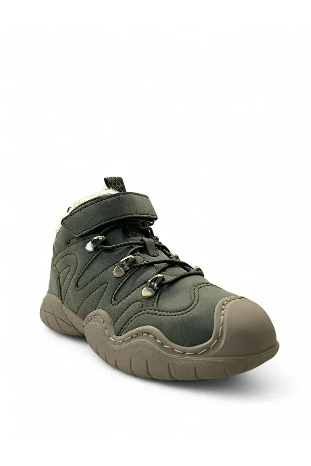 Детские ботинки для девочек ортопедические Fk25-2090 fillet orthopedic boots Pepino, Haki — фото 2