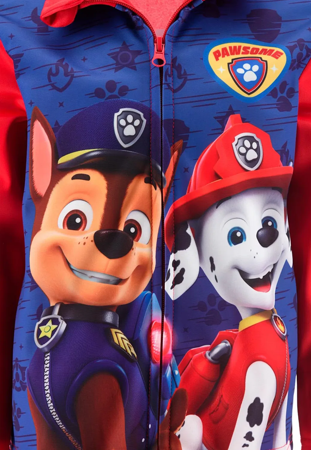 Комплект из футера с длинным рукавом и брюками Chase und Marshall Paw Patrol, красный — фото 4