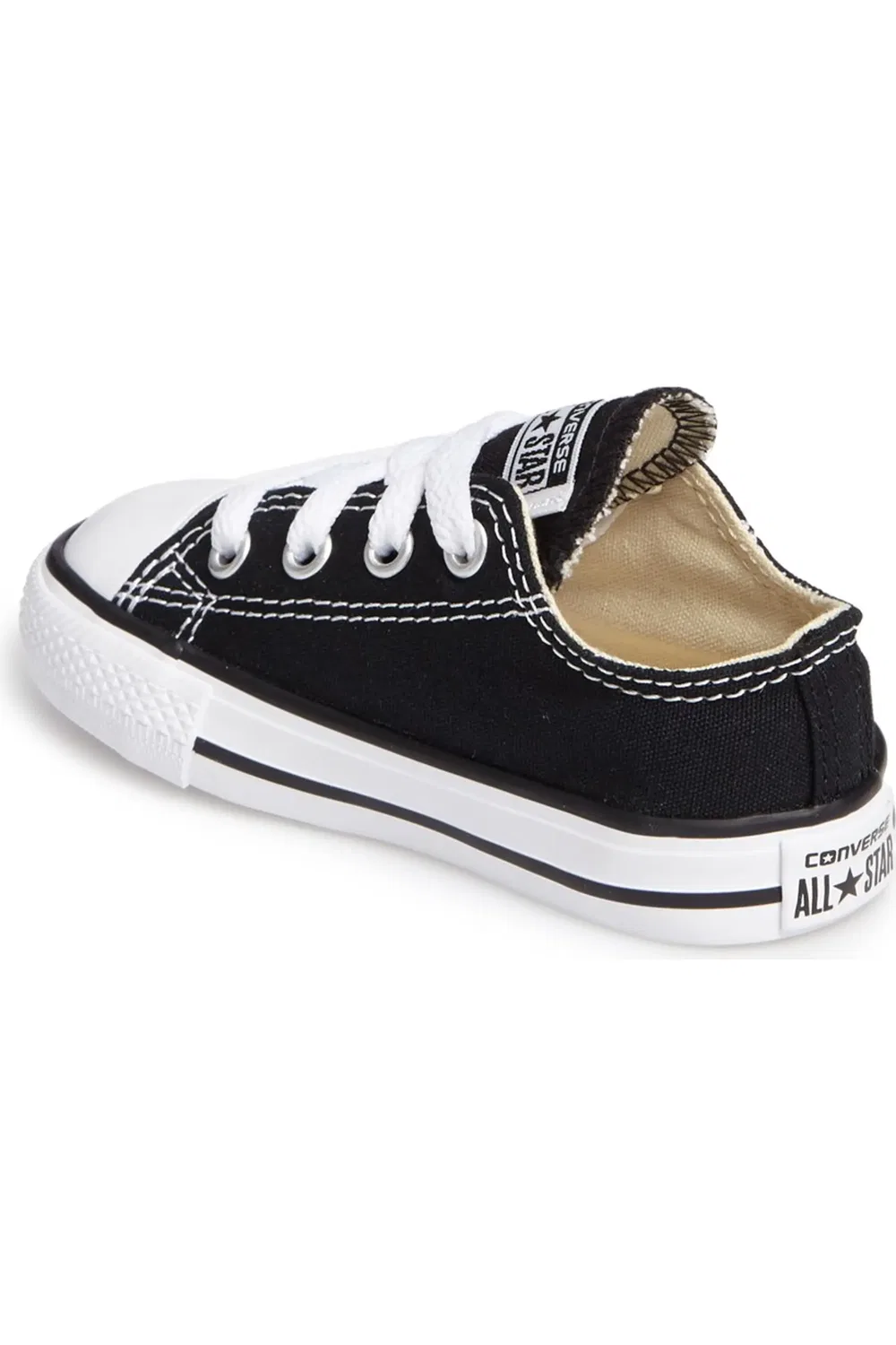 Кроссовки детские низкие Chuck Taylor Converse, черный — фото 2
