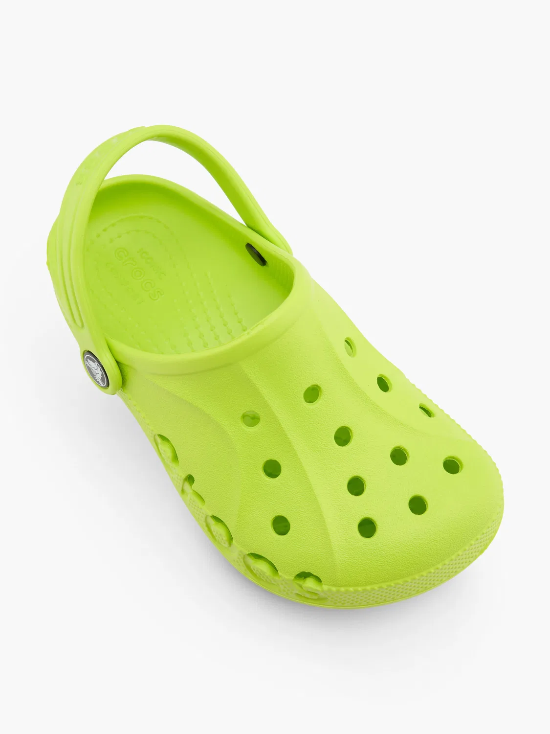 Детские сабо с ремешком Crocs, зеленый — фото 2