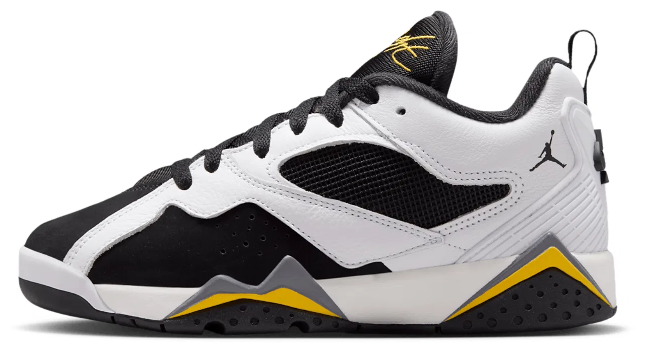 Детские кроссовки для мальчиков с низким вырезом Jordan MVP 92, Jordan, White Tour Yellow Black — фото 2