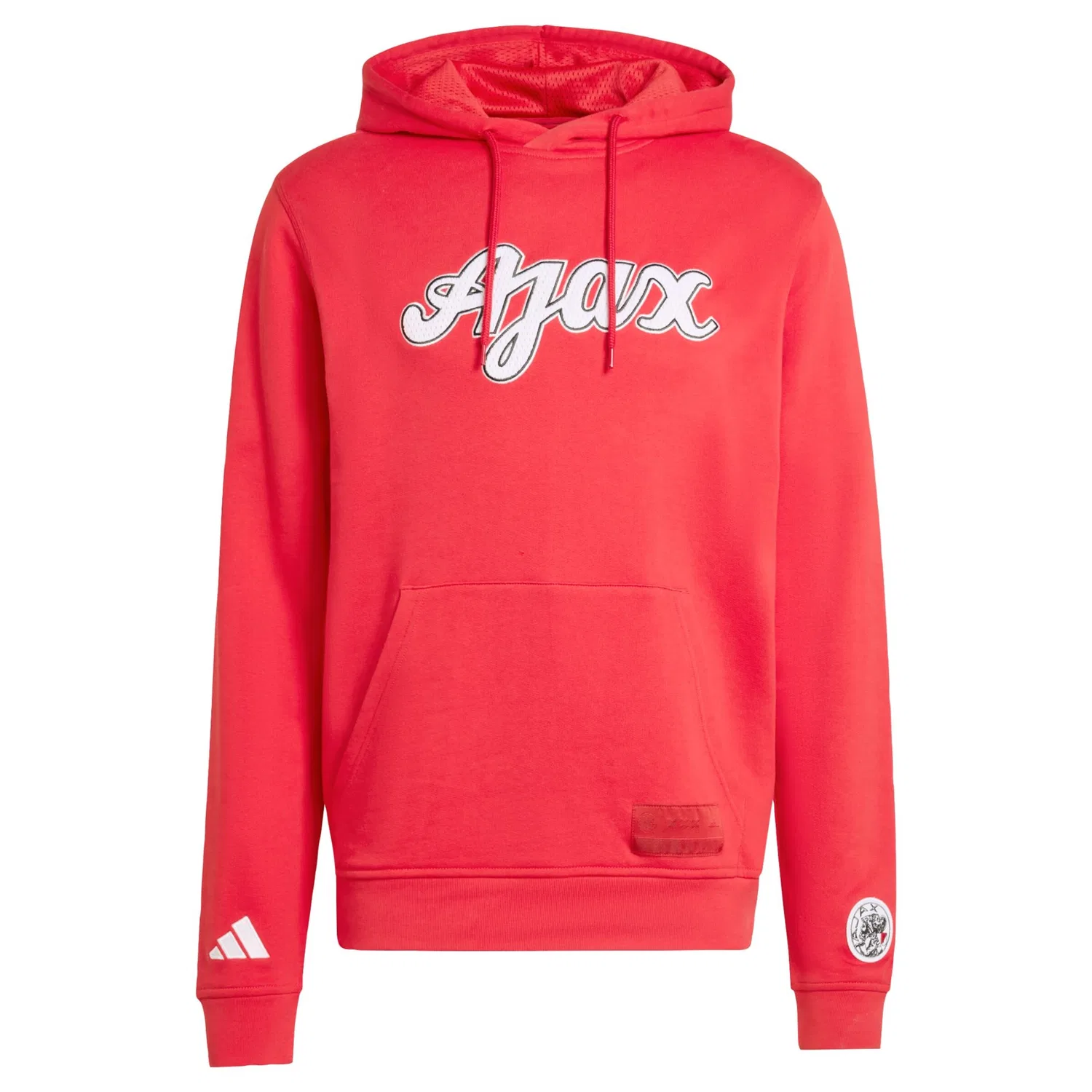 Спортивная толстовка Adidas Performance Ajax Amsterdam US красного цвета
