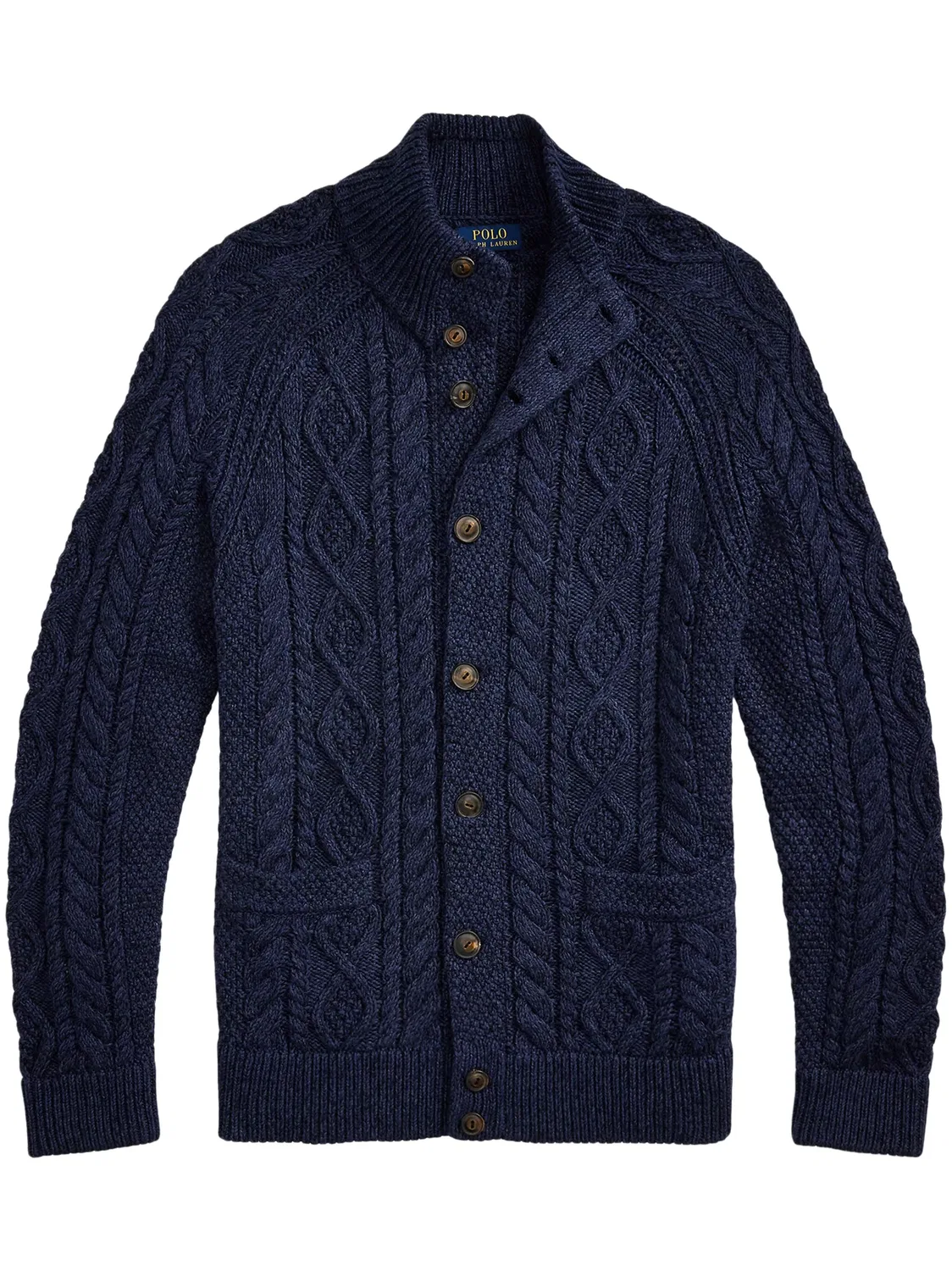 Кардиган Арановой Вязки Polo Ralph Lauren, темно-синий
