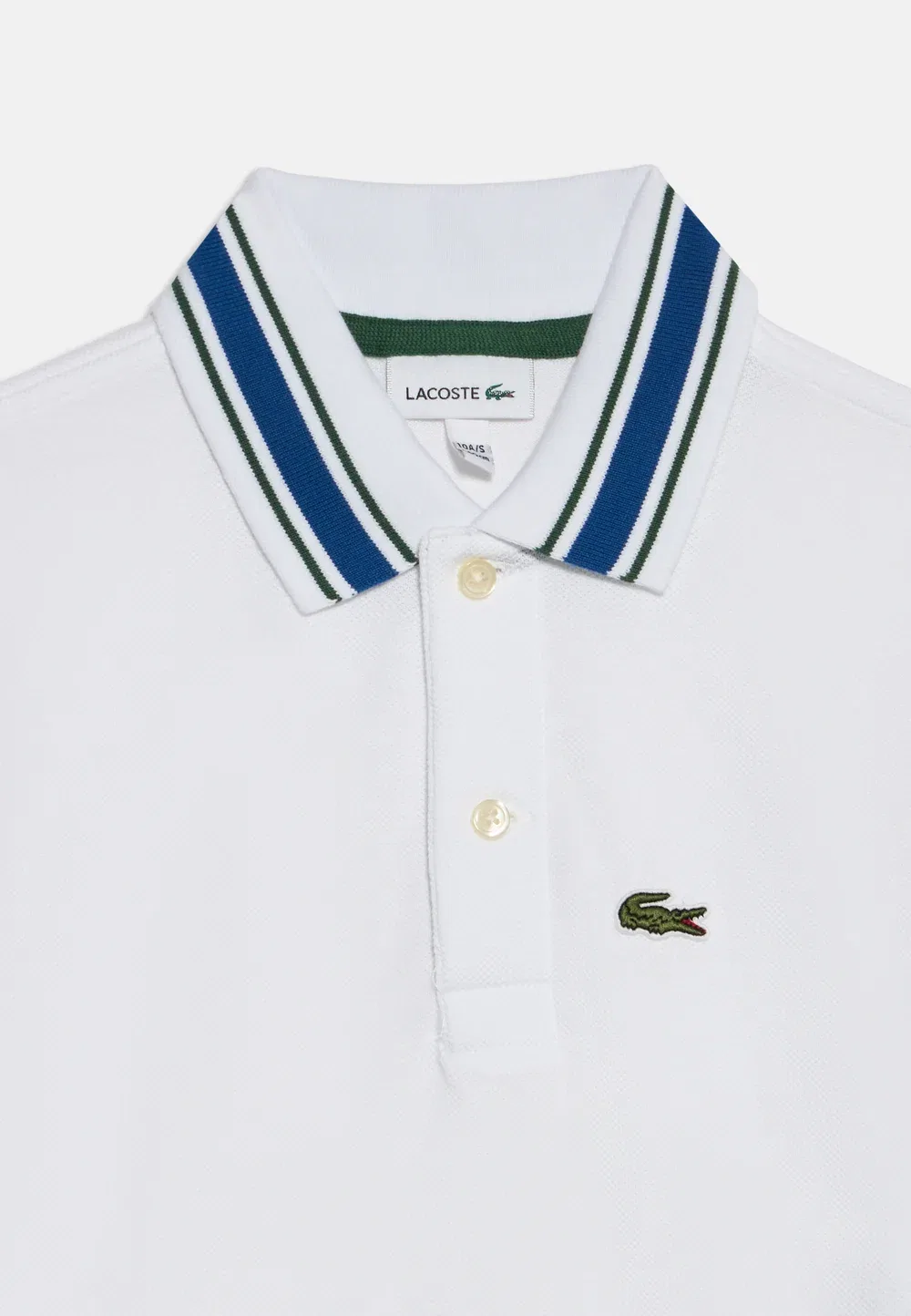 Petit Pique Fancy - рубашка-поло Lacoste, Blanc — фото 4