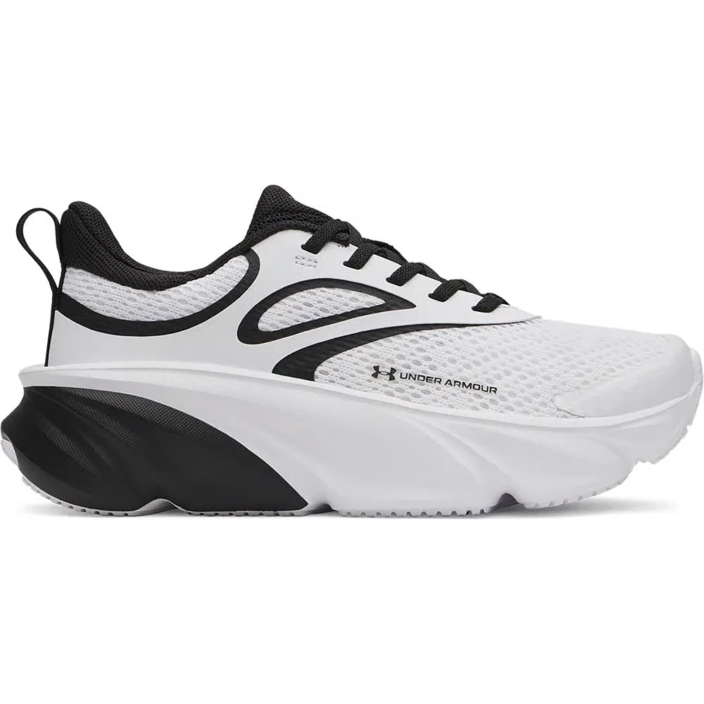 Детские кроссовки Rogue 6 Al для бега Under Armour, White/Black/Black — фото 2
