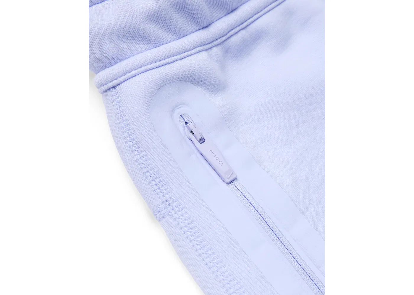 Мужские спортивные штаны из флиса с открытым низом Nike x NOCTA NRG Tech Fleece Open Hem Pants, Palest Purple Daybreak — фото 3
