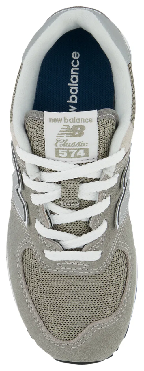 Кроссовки для мальчиков 574 Core New Balance, серый/белый — фото 3
