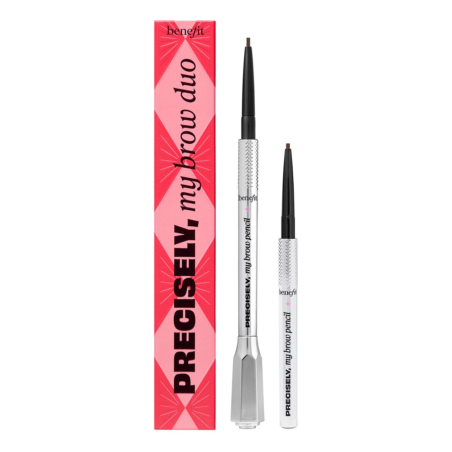 Набор карандашей для бровей Benefit Cosmetics Precisely My Brow Duo Bestseller, оттенок 4, 2 шт