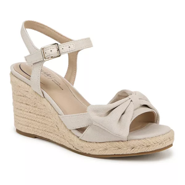 Женские босоножки-эспадрильи Tahlia на танкетке Lifestride, цвет bone white fabric