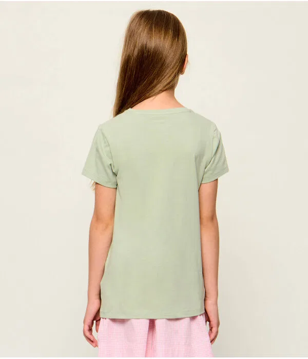Детская футболка с круглым вырезом Guess, Menta — фото 3