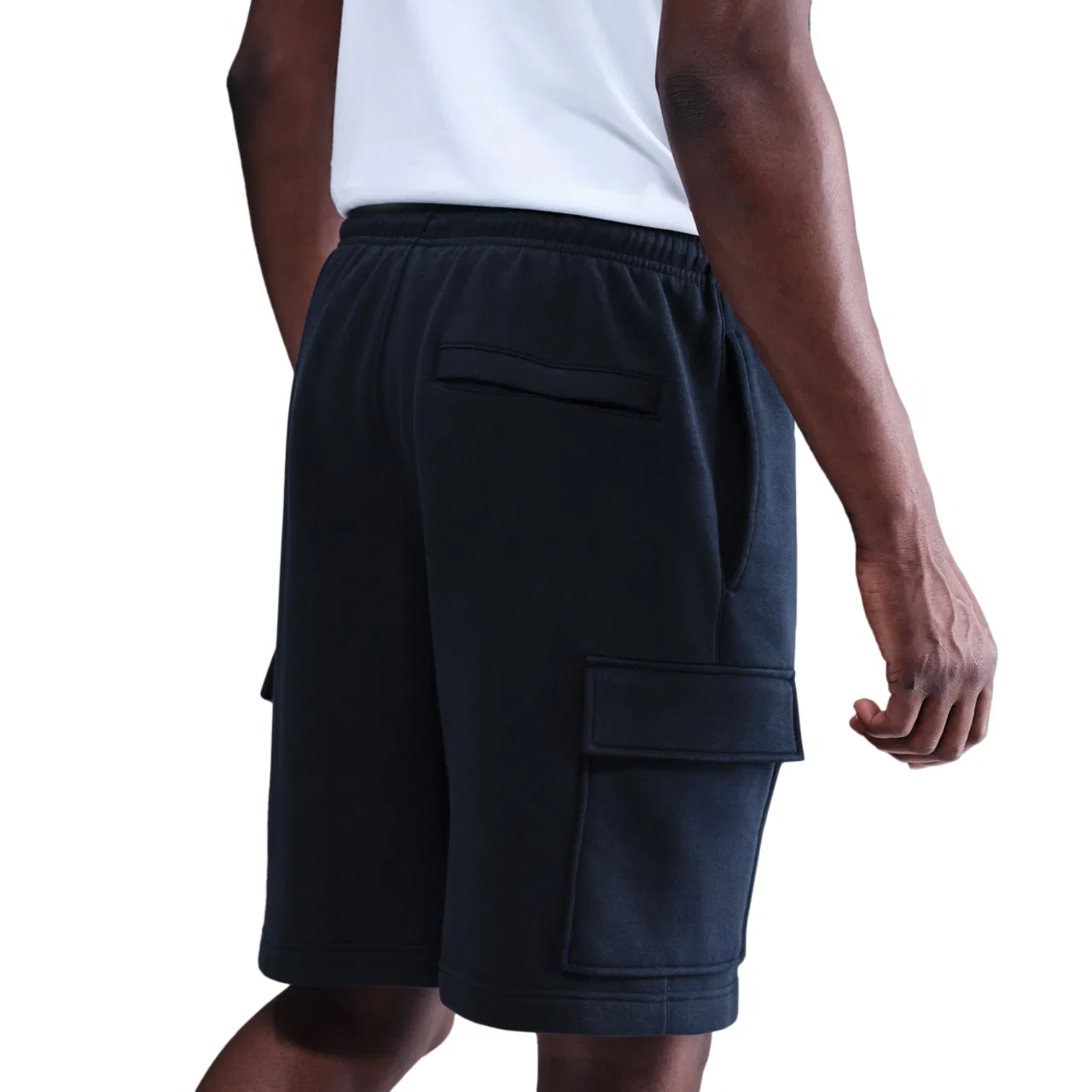 Мужские шорты Club Cargo Nike, цвет White/Obsidian — фото 3