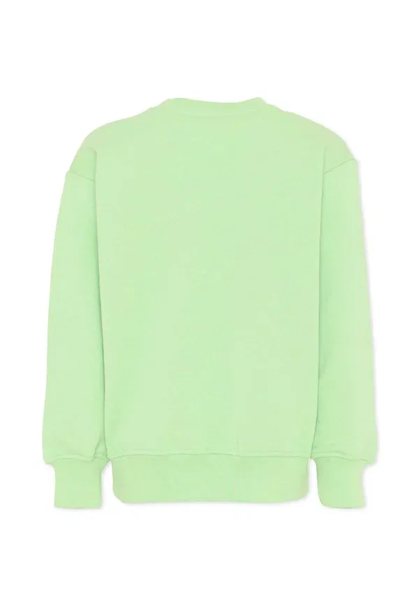 Худи с принтом Sweatshirt Msgm, Green, зеленый — фото 2