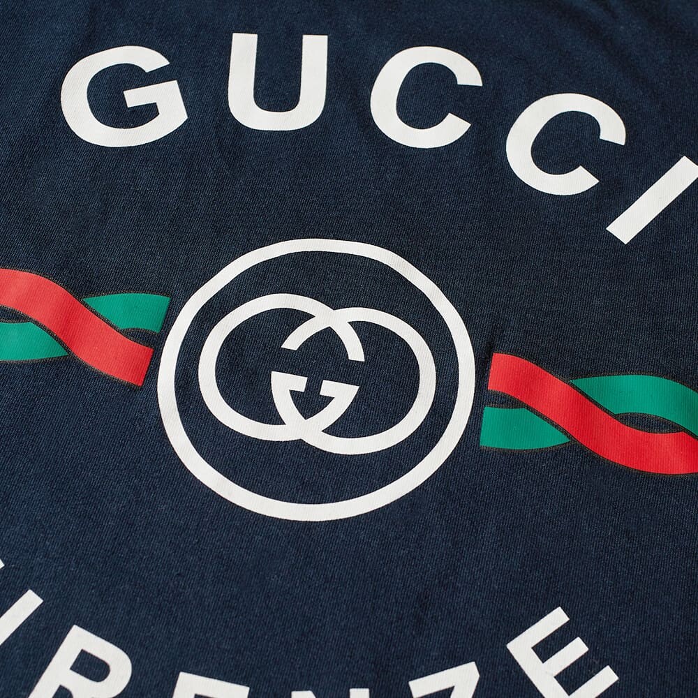 

Футболка с принтом Gucci Firenze