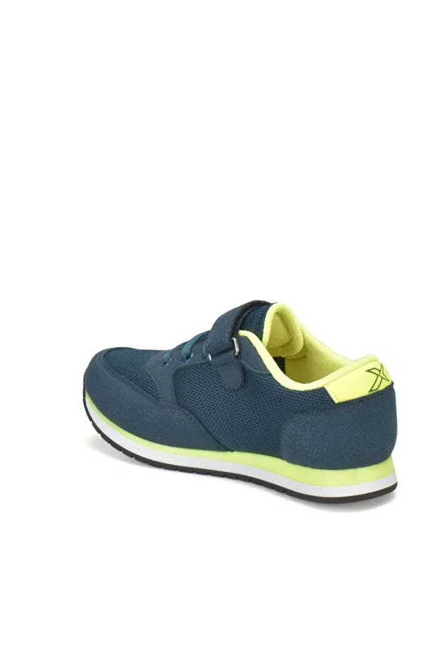 Детские кроссовки для мальчиков из искусственной кожи Kinetix, Oil Neon Green — фото 3