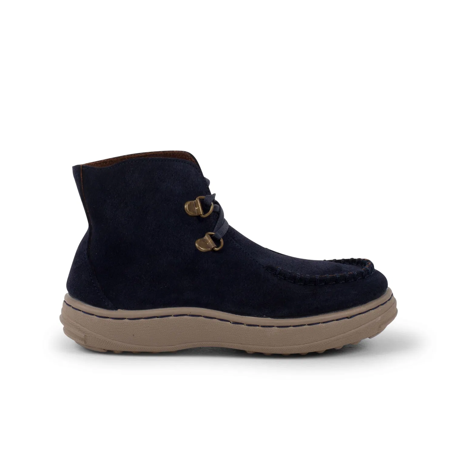 Детские ботинки для мальчиков на шнуровке Pisamonas Indian Boots With Laces and Non-slip Sole, Blue