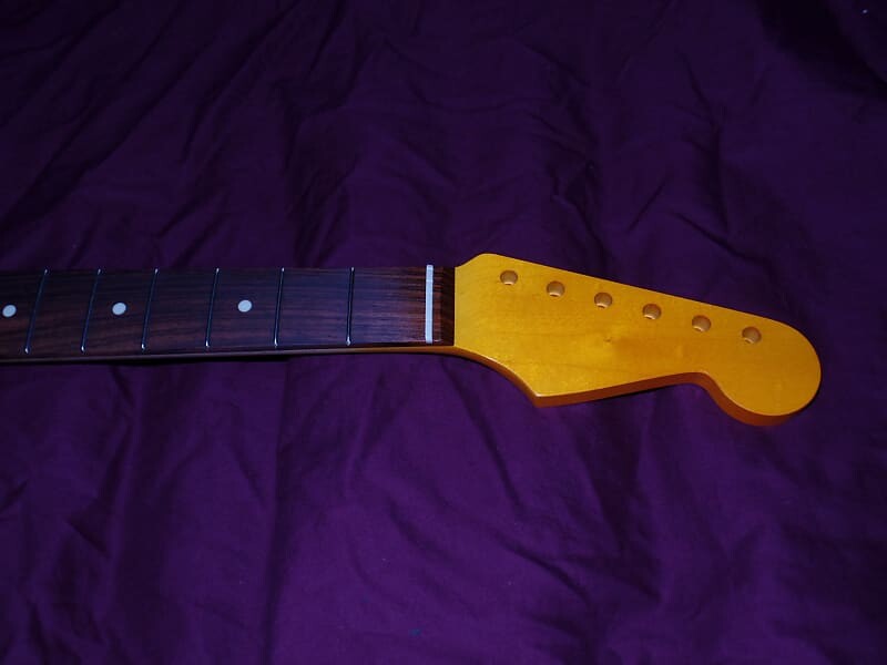 

1950-е годы Relic Jumbo Fret 9.5 C Stratocaster винтажный Allparts Fender Licensed Maple Neck Stratocaster Neck