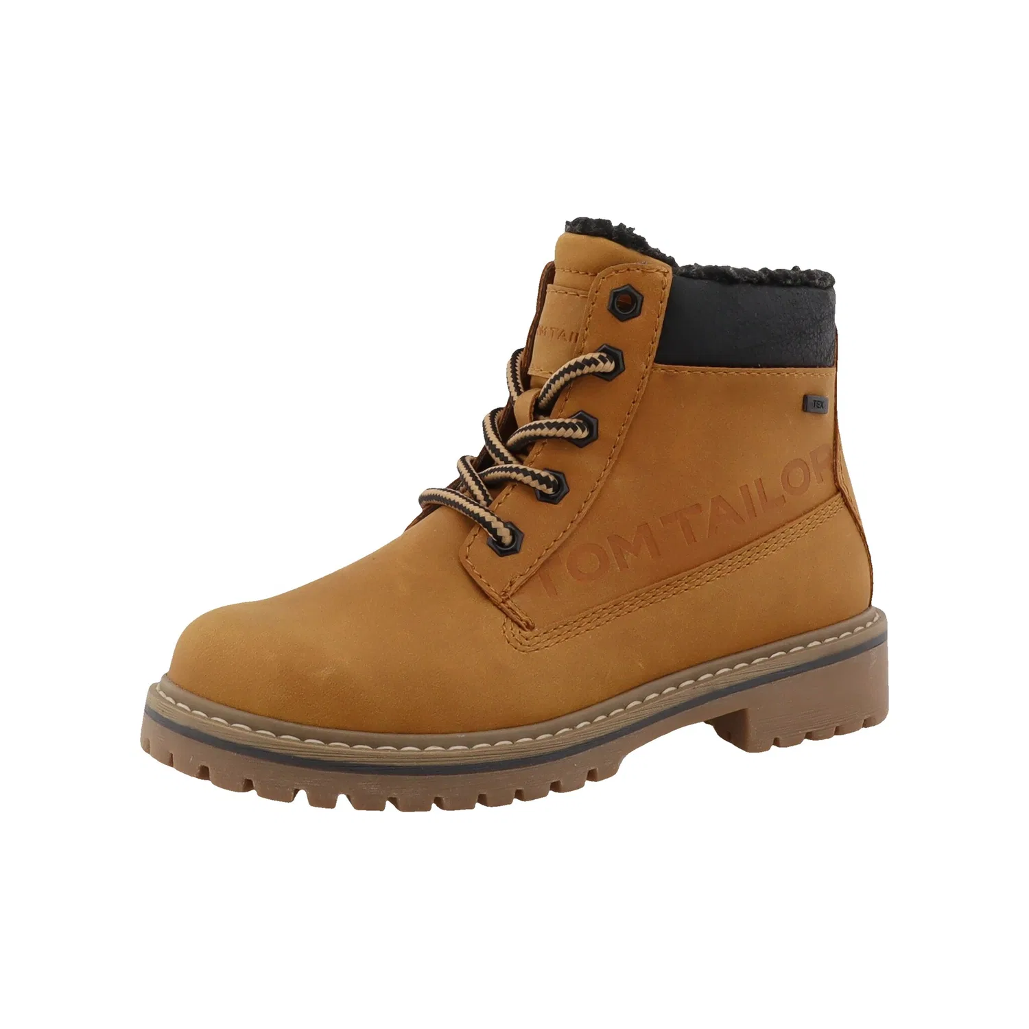 Детские зимние ботинки с водонепроницаемой мембраной Tom Tailor, Camel/Dark Brown