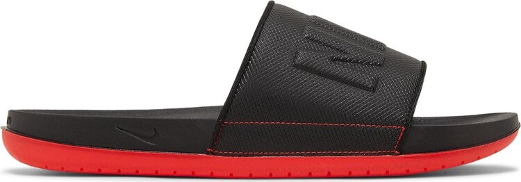 

Сандалии Nike OffCourt Slide 'Bred', черный