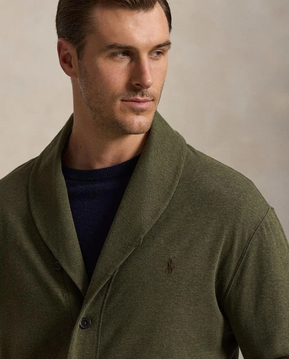 Свитер с вышивкой, Cárdigan Caballo Tallas Grandes, Polo Ralph Lauren, Musgo — фото 3