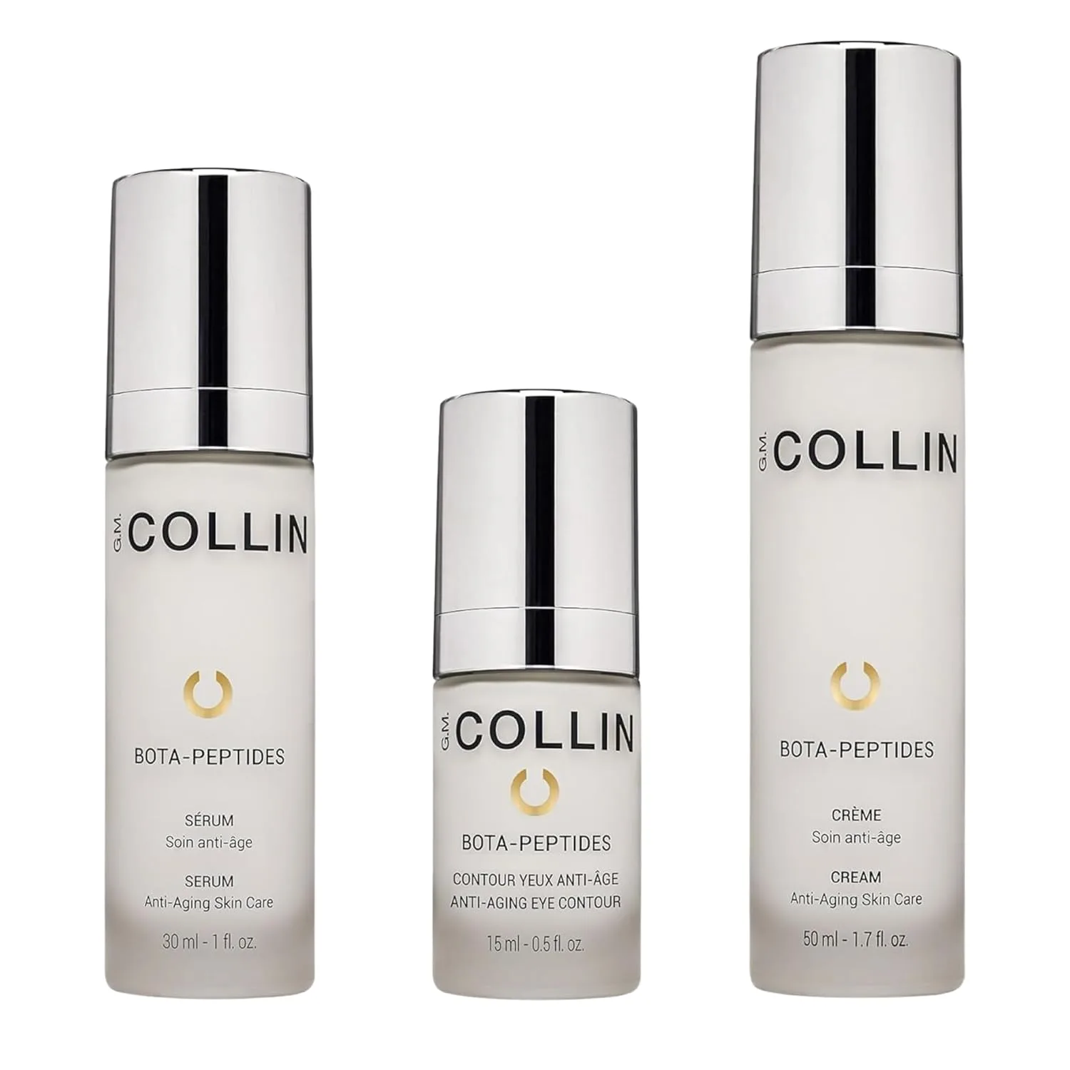 Коллекция G.M. Collin Bota-Peptides - сыворотка, крем для глаз, крем для лица.