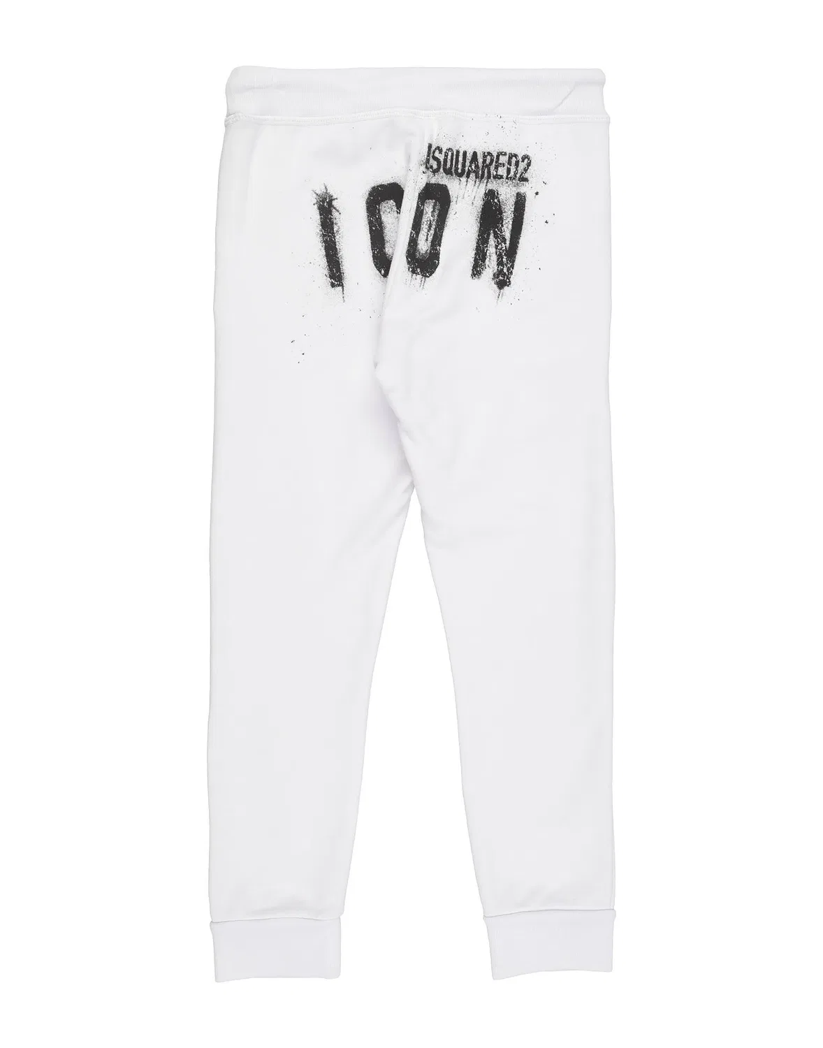 Подростковые джоггеры с эластичным поясом Dsquared2, белый — фото 2