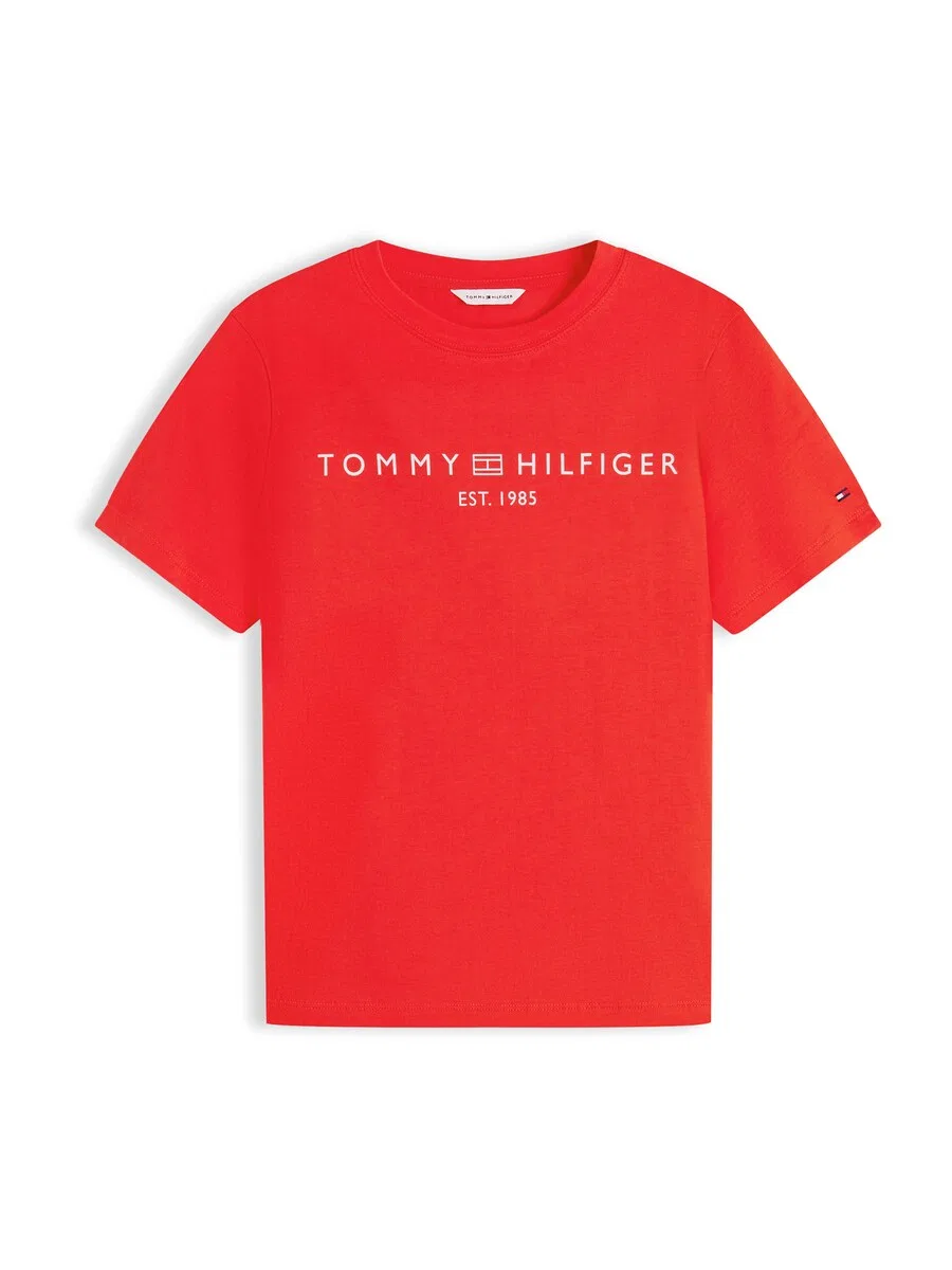 Футболка TOMMY HILFIGER красного цвета
