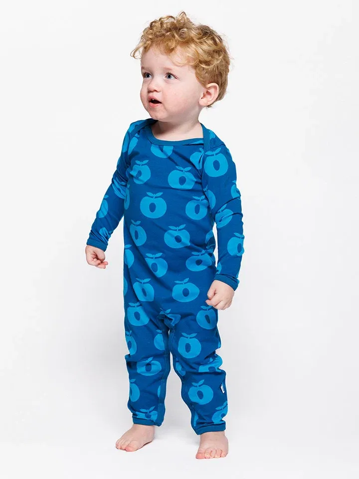Комбинезон с принтом Ulm Småfolk, синий — фото 3