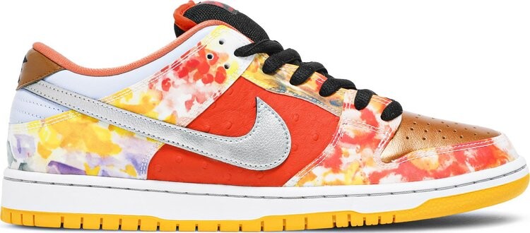 

Кроссовки Nike Jason Deng x Dunk Low Pro SB 'Street Hawker', многоцветный, Оранжевый, Кроссовки Nike Jason Deng x Dunk Low Pro SB 'Street Hawker', многоцветный