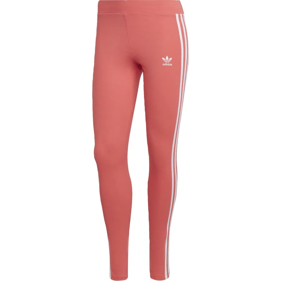 Спортивные леггинсы с тремя полосами Adicolor Classics 3-Stripes Tight, adidas, Красный — фото 3