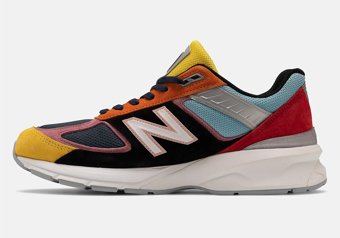 Кроссовки New Balance 990v5, мультиколор — фото 4