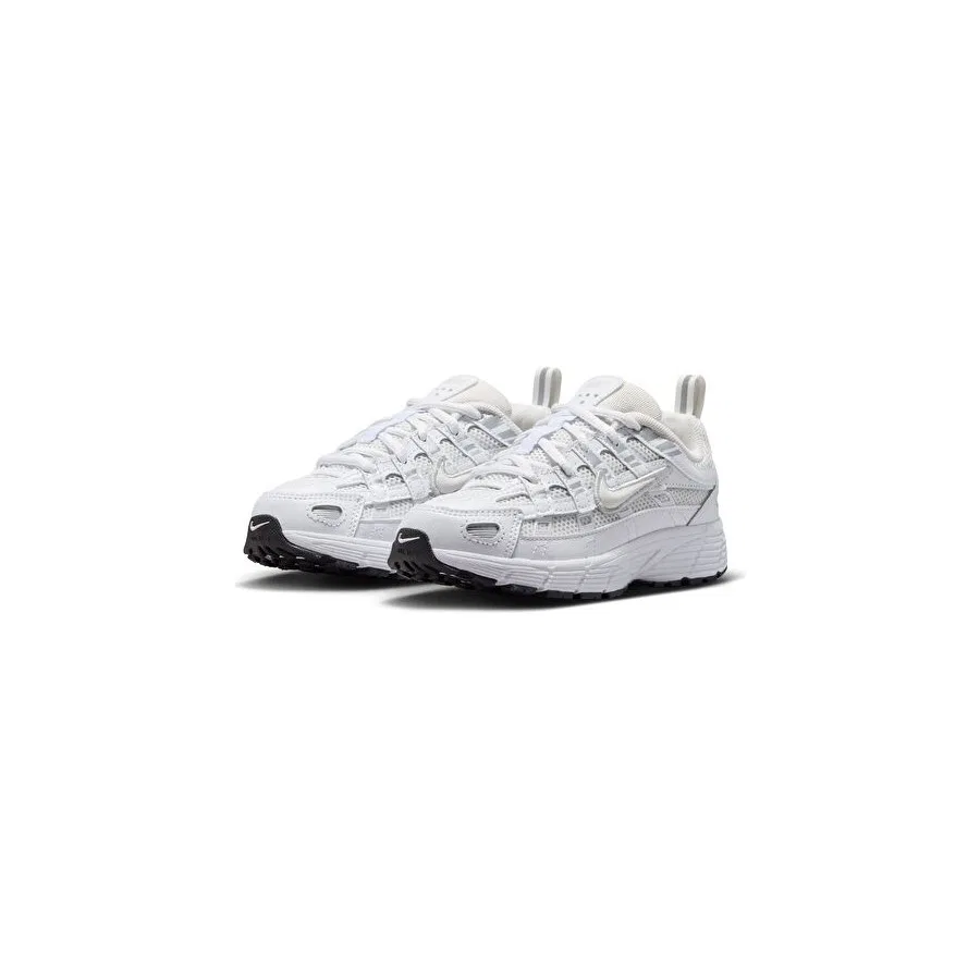 Детские кроссовки с длинным шнурком Nike P-6000 Lace (PS), Разноцветный — фото 3