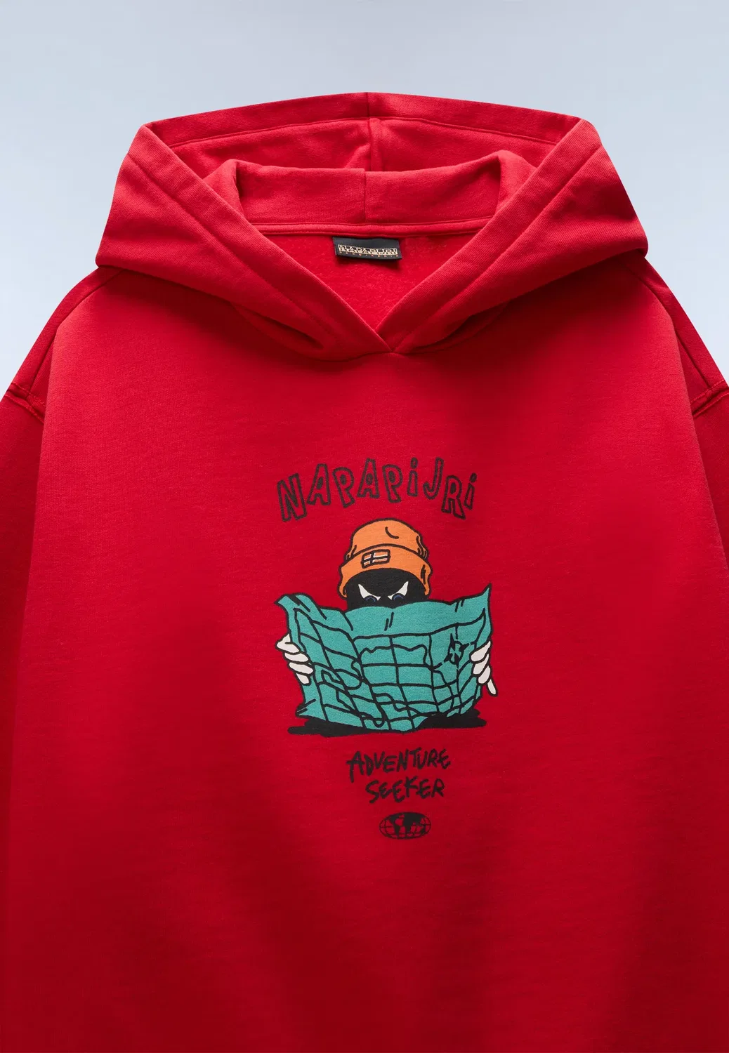 Флейн - толстовка Napapijri, Medium Red — фото 4