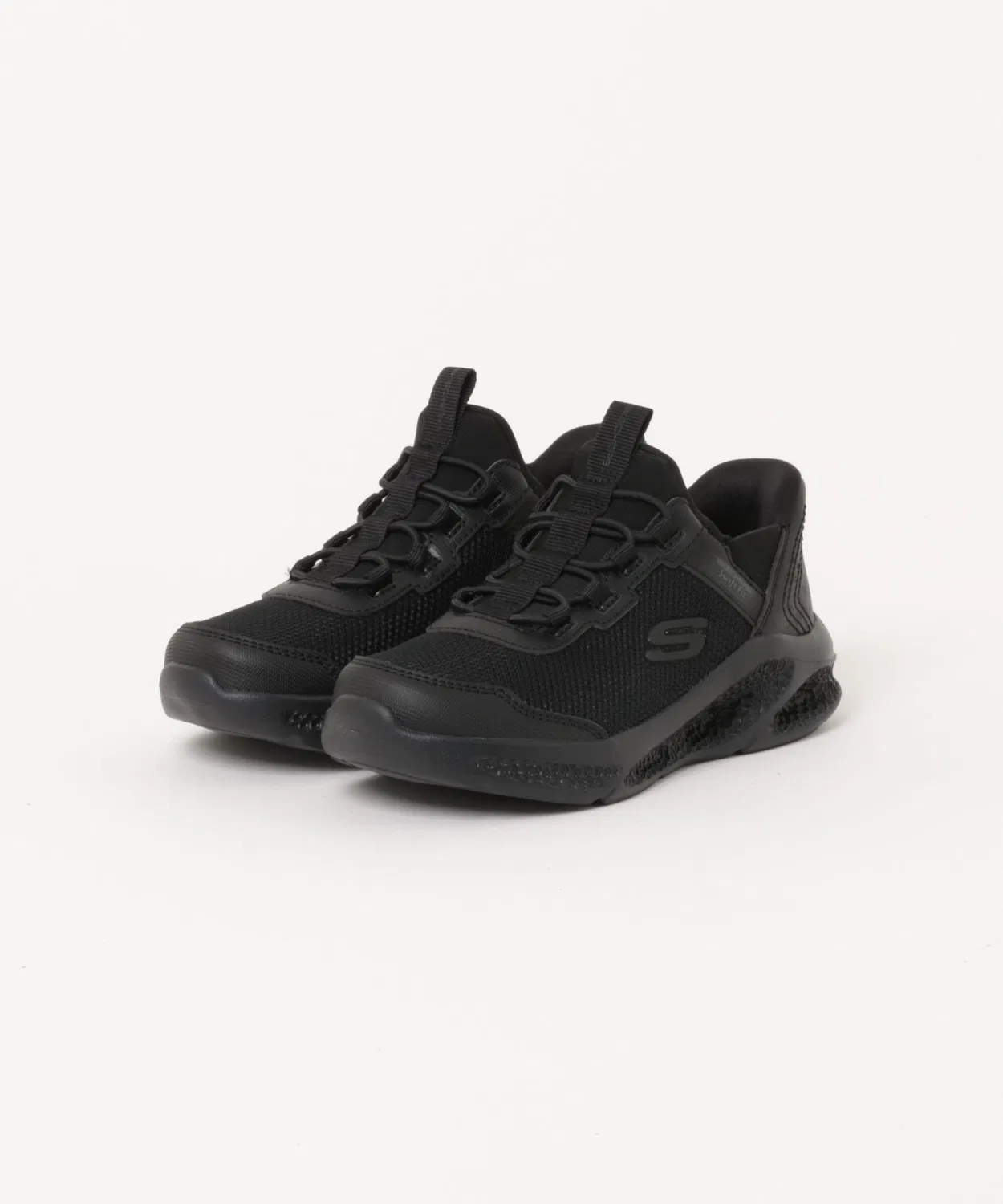 Детские кроссовки легкие с моделью Crater-Lights-Declan SKECHERS, Black Black