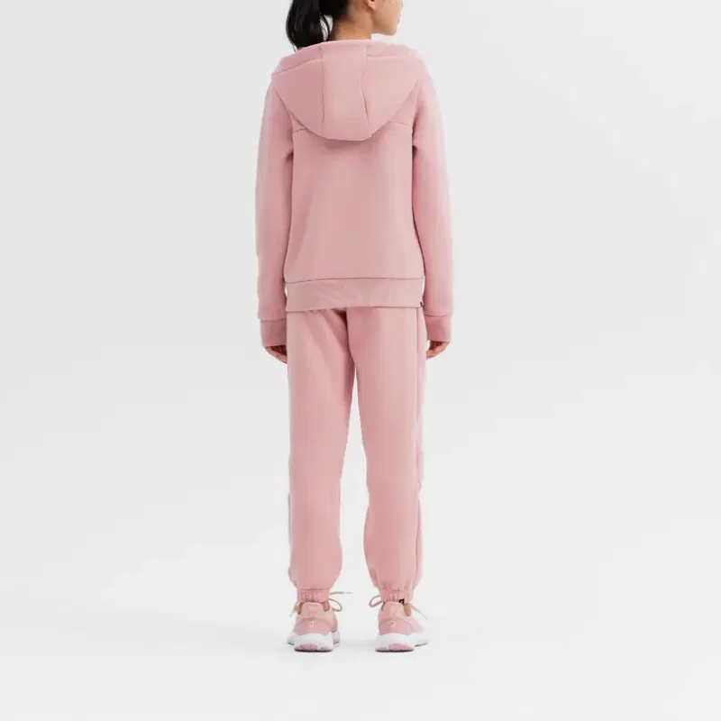 Детские утепленные штаны на флисе с мягкой подкладкой 900 Collection DECATHLON, Dark Pink — фото 4