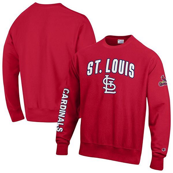 

Мужской свитшот St Louis Cardinals Reverse Weave Chenille Champion