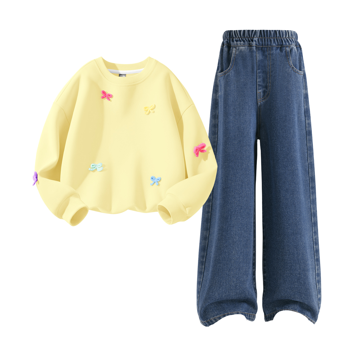 

Детская повседневная спортивная одежда Disney, желтый